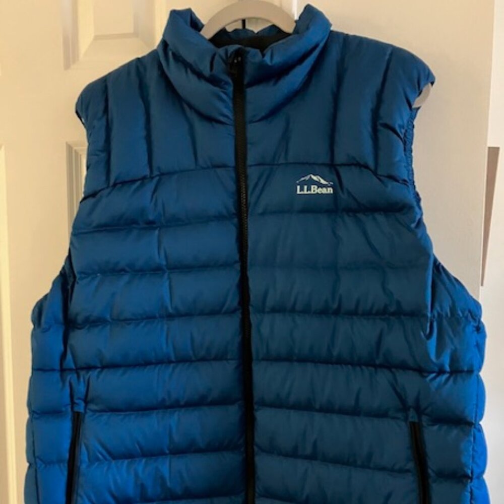 LL Bean Puffer Vest Size XXL Men's